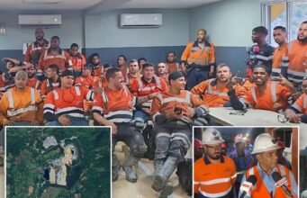 Equipes resgatam 80 mineiros presos na República Dominicana