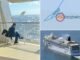 Passageiros do Norwegian Cruise Jewel vão ao mar e navegam para a Flórida