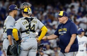O gerente dos Brewers diz que a série dos Cubs desempenha um papel na varredura do NLCS