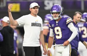 Vikings lideram JJ McCarthy para decidir contra os Eagles