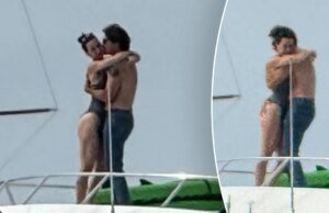 Justin Trudeau beija Katy Perry em seu iate em Santa Bárbara