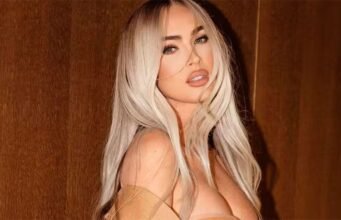Megan Fox se reflete na fama e no assédio da mídia