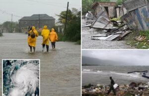 Furacão Melissa apelidado de ‘tempestade do século’, pois devasta a Jamaica com um dos ciclones mais poderosos de todos os tempos