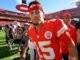 Chiefs Patrick Mahomes engana emissoras