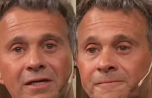 a tristeza nacional que Sergio Lapegüe compartilhou no programa de TV América El Intransigente