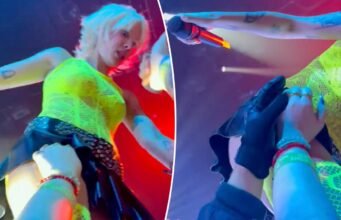 Halsey foi apalpada no palco por um fã em seu show em Washington DC