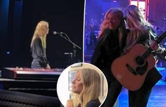 Gwyneth Paltrow fez uma apresentação surpresa na celebração do 100º aniversário do Grand Ole Opry