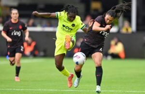 Segunda-feira e Bethune marcaram na vitória do Spirit por 2 a 0 sobre os Thorns para avançar para o Campeonato NWSL.