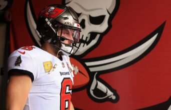 Baker Mayfield avisa companheiros de equipe dos Buccaneers após derrota do Patriots