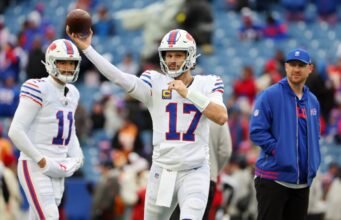 Josh Allen fez história na NFL na vitória dos Bills sobre os Buccaneers