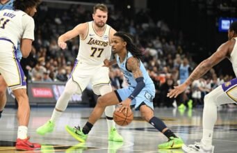 Grizzlies Za Morant é derrotado por Blake Griffin após derrota para o Lakers