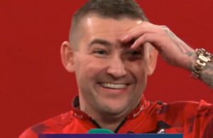 Nathan Aspinall surpreende a multidão com um veredicto pornográfico depois de perder as finais do Players Championship para Luke Littler