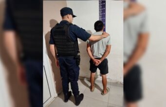 Uma violenta briga entre os irmãos terminou com uma facada no bairro de San Javier