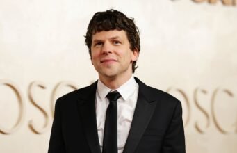 A estrela de “A Rede Social”, Jesse Eisenberg, anunciou que doará um rim de forma altruísta