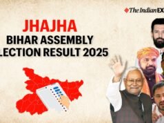 Resultados da eleição de Jhajha Vidhan Sabha, vencedor, vice-campeão, lista de candidatos