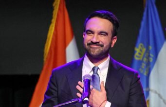 O prefeito socialista eleito de Nova York, Trump, lidera o território na Casa Branca