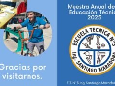 Escola Técnica nº 3 Eng. Santiago Maradona fará seu show anual 2025