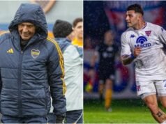 Nacho Russo disputou a partida contra o Boca e falou sobre o pai