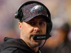 Coordenador ofensivo da casa dos Eagles vandalizado após derrota