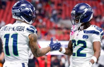 Seahawks Rashid Shaheed faz a diferença contra os Falcons
