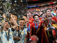 A data do confronto entre Argentina e Espanha foi confirmada