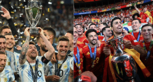 A data do confronto entre Argentina e Espanha foi confirmada