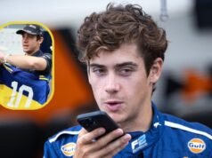 Franco Colapinto prometeu gritar “Boca, Boca, Boca” quando chegar seu primeiro pódio