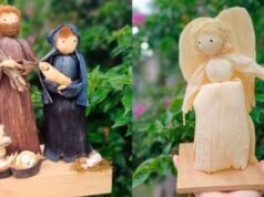 Workshop para vivenciar o Natal com as mãos: vão te ensinar como fazer presépios e anjos em várias folhas