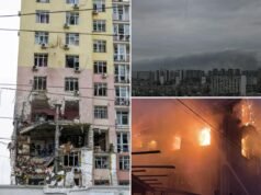 Drones e mísseis russos atingiram a Ucrânia antes da reunião de Zelensky com Trump