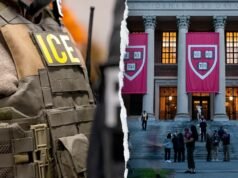 ICE detém professor de Harvard acusado de tiroteio com arma de ar comprimido, EUA concordam em sair
