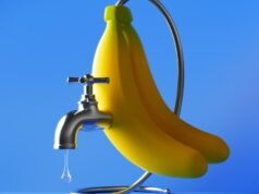 Qual é o problema com… água de banana?