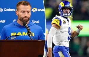 Rams e McVay têm poucas opções se Matt Stafford se aposentar