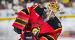 O goleiro do Senators, Linus Ullmark, retorna da licença como reserva