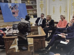 Trump compartilha mapa modificado dos EUA mostrando Canadá, Venezuela e Groenlândia