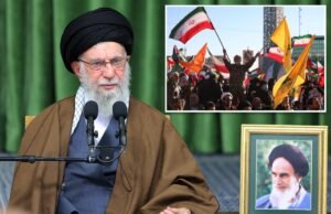 O Irã parou quando manifestantes invadiram o prédio do governo gritando ‘Morte a Khamenei’