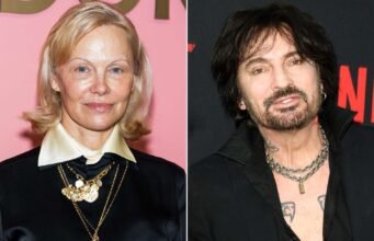 Pamela Anderson diz que gostaria que ela e o ex Tommy Lee tivessem um relacionamento melhor