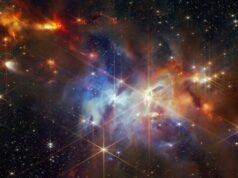 O Telescópio Espacial James Webb vê cristais semeados de cometas fluindo para longe de estrelas recém-nascidas (fotos)