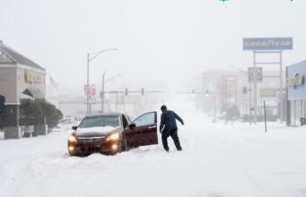 NAS FOTOS | Grande tempestade de inverno atinge os EUA
