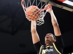 Missouri Tigers registra terceira vitória na SEC, derrotando Auburn por 84-74