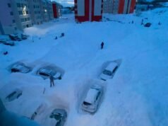 Timelapse incrível de pessoas salvando seus carros cobertos de neve