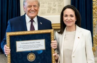 “Prêmio Nobel e laureado são inseparáveis”: Instituto Nobel sobre Machado doa medalha a Trump | Notícias do mundo