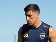 Alarme no Boca devido à lesão de Miguel Merentiel e incerteza sobre sua substituição