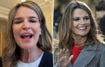 Savannah Guthrie estreia sua ‘nova voz’ um mês após a cirurgia nas cordas vocais