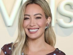 Hilary Duff usa Glaze MirrorGlaze Shine Spray