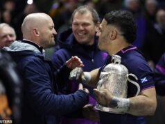 Townsend obtém um grande sucesso com a Escócia vencendo a Calcutta Cup pela sétima vez em nove anos