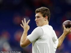 Analistas da NFL soam o alarme sobre o suposto número 1, Fernando Mendoza, durante a combinação