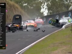 Caos e acidentes marcaram o início das 12 Horas de Bathurst