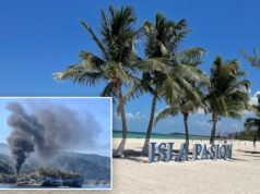 Pouco antes da onda de violência do cartel, a praia Isla Pasion, no México, foi eleita a melhor do mundo