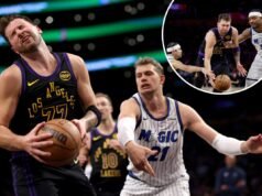 Luka Dončić perdeu o gol da vitória na derrota do LA Lakers para o Orlando Magic