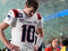 Maye dos Patriots: recebeu uma injeção no ombro antes do Super Bowl